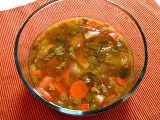 dried vegetable soup