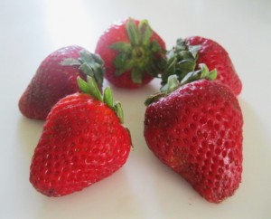 Fresh, Juicy Strawberries