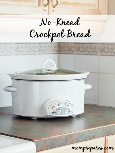 No-Knead Crockpot Bread