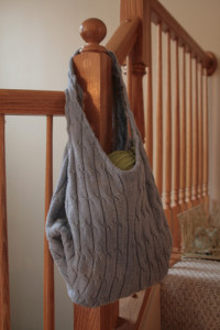 DIY Sweater Bag Tutorial