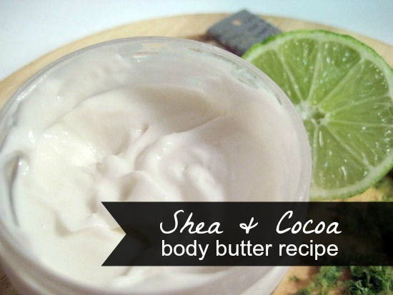 Shea and Cocoa Body Butter Recipe