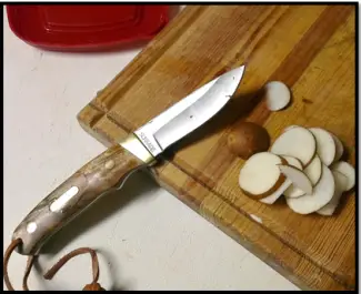 Homestead Dreamer's Old Timer fixed blade knife for women