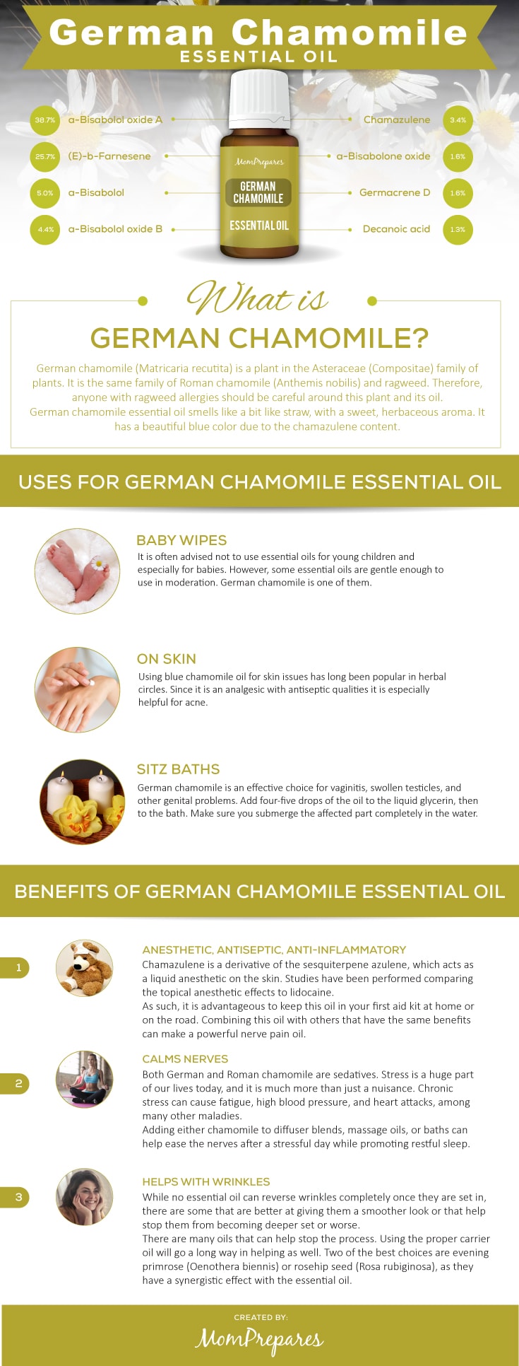 German Chamomile Essential Oil The Complete Uses and Benefits Guide