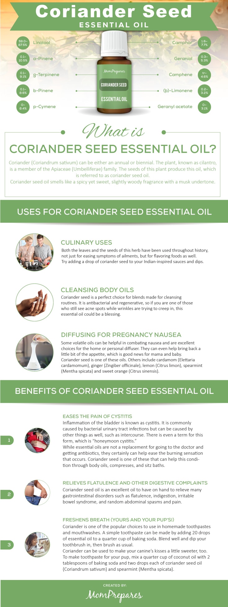 Coriander Essential Oil The Complete Uses and Benefits Guide Mom