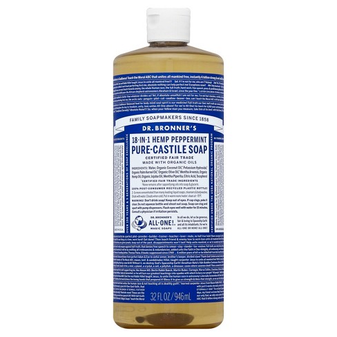 Dr Bronners Liquid Castile Soap