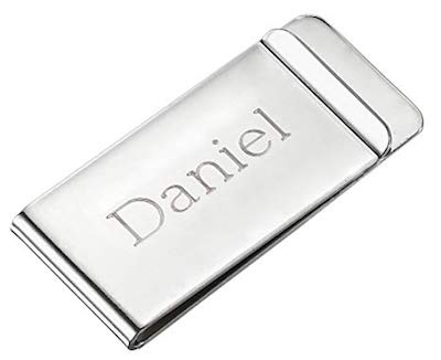 Personalized Stainless Steel Money Clip