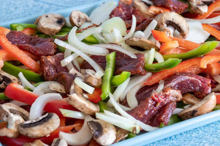 Keto Sheet Pan Steak Fajitas Mom Prepares