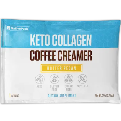 NativePath Keto Collagen Coffee Creamer