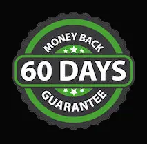 60-day money-back guarantee seal 60-day money-back guarantee seal