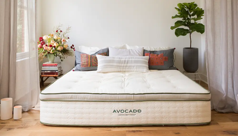 avocado green mattress cover