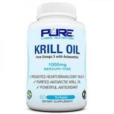 Pure Label Nutrition Krill Oil Pure Label Nutrition Krill Oil