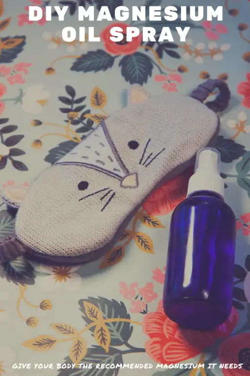 DIY Magnesium Oil Spray Mom Prepares