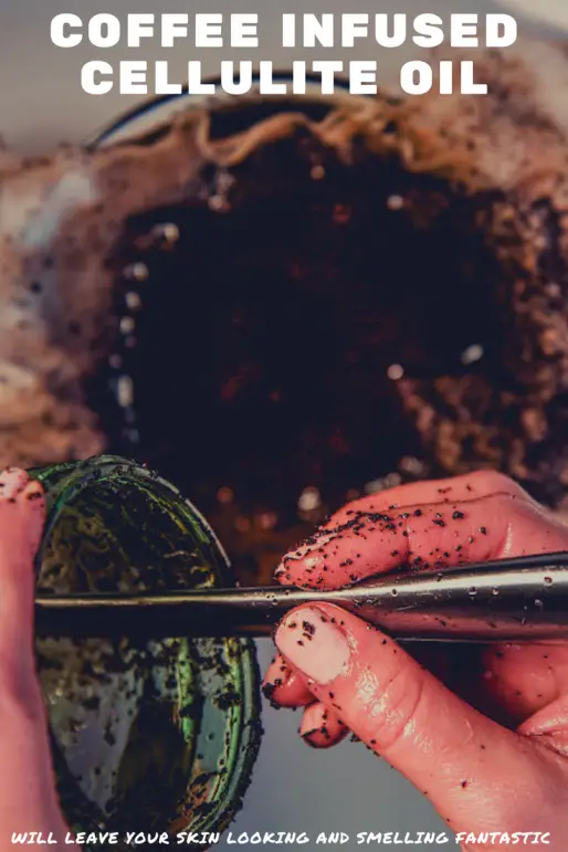 Homemade Coffee Infused Cellulite Oil Mom Prepares