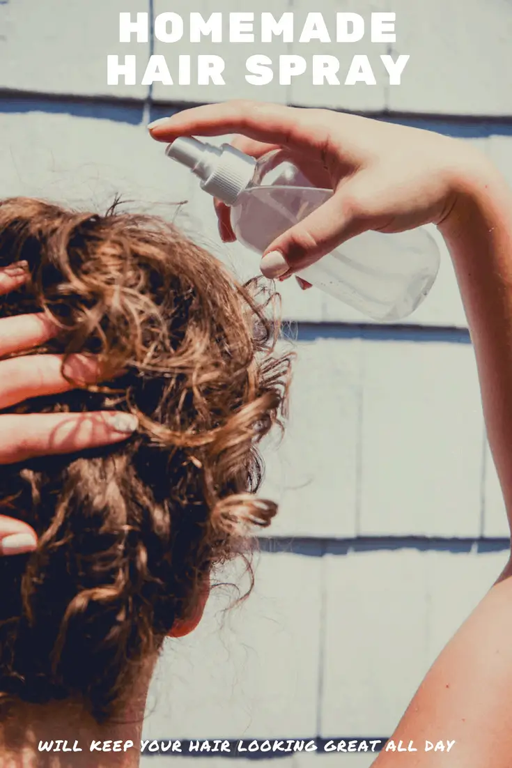 Homemade Hair Spray for Women