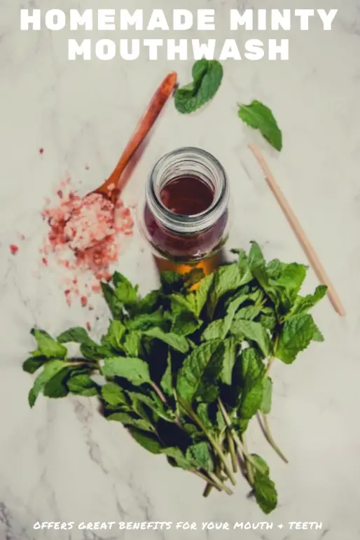 Homemade Mouthwash Mom Prepares